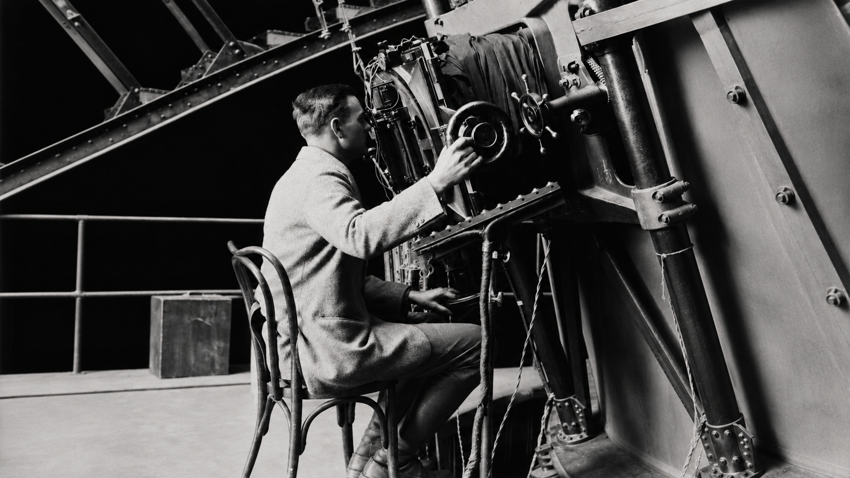 Edwin Hubble and the Expanding Universe